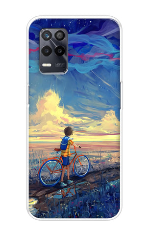 Riding Bicycle to Dreamland Realme 9 5G Back Cover