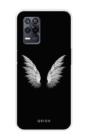 White Angel Wings Realme 9 5G Back Cover