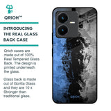 Dark Grunge Glass Case for Vivo Y22