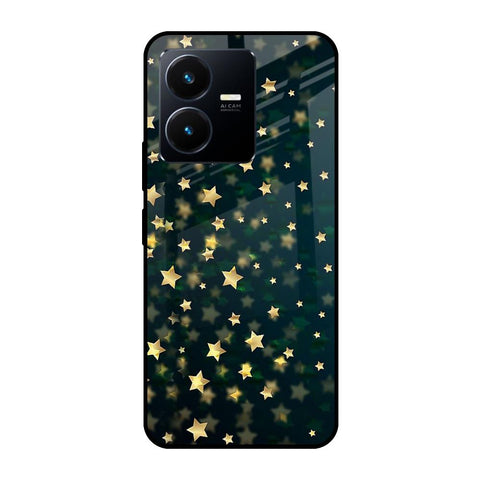 Dazzling Stars Vivo Y22 Glass Cases & Covers Online