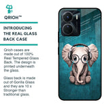 Adorable Baby Elephant Glass Case For Vivo Y16