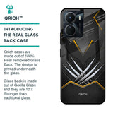 Black Warrior Glass Case for Vivo Y16