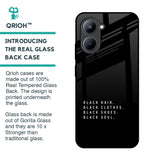 Black Soul Glass Case for Realme C33