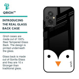 Cute Penguin Glass Case for Redmi 11 Prime