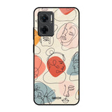 Abstract Faces Redmi 11 Prime 5G Glass Back Cover Online