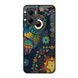 Owl Art Redmi 11 Prime 5G Glass Back Cover Online