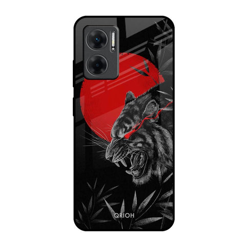 Red Moon Tiger Redmi 11 Prime 5G Glass Back Cover Online