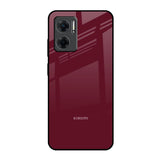 Classic Burgundy Redmi 11 Prime 5G Glass Back Cover Online