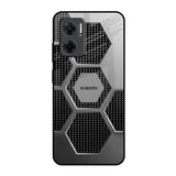 Hexagon Style Redmi 11 Prime 5G Glass Back Cover Online