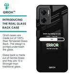 Error Glass Case for Redmi 11 Prime 5G