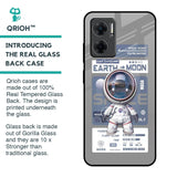 Space Flight Pass Glass Case for Redmi 11 Prime 5G