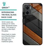 Tri Color Wood Glass Case for Redmi 11 Prime 5G