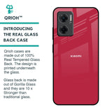 Solo Maroon Glass case for Redmi 11 Prime 5G