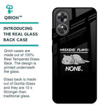 Weekend Plans Glass Case for OPPO A17