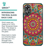 Elegant Mandala Glass Case for OPPO A17