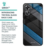 Multicolor Wooden Effect Glass Case for OPPO A17