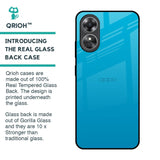 Blue Aqua Glass Case for OPPO A17