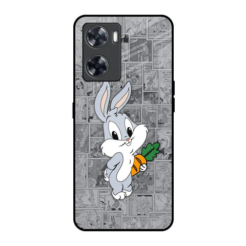 Cute Baby Bunny OnePlus Nord N20 SE Glass Back Cover Online