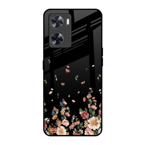 Floating Floral Print OnePlus Nord N20 SE Glass Back Cover Online