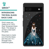 Queen Of Fashion Glass Case for Google Pixel 6a