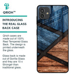 Wooden Tiles Glass Case for Samsung Galaxy M13 5G