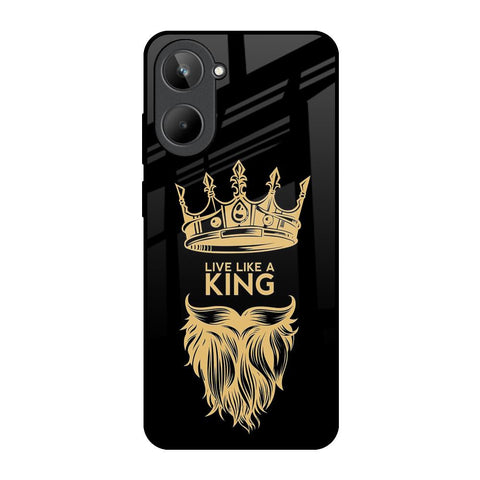 King Life Realme 10 Glass Back Cover Online