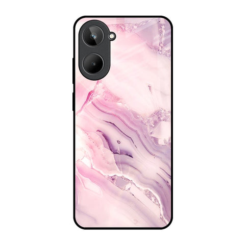Diamond Pink Gradient Realme 10 Glass Back Cover Online
