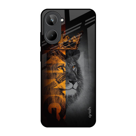 King Of Forest Realme 10 Glass Back Cover Online