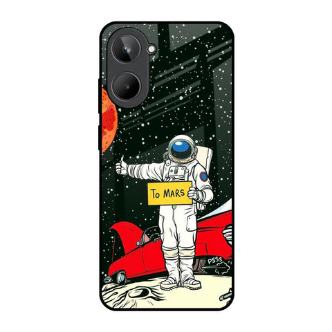 Astronaut on Mars Realme 10 Glass Back Cover Online