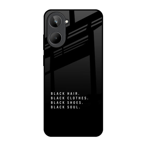 Black Soul Realme 10 Glass Back Cover Online