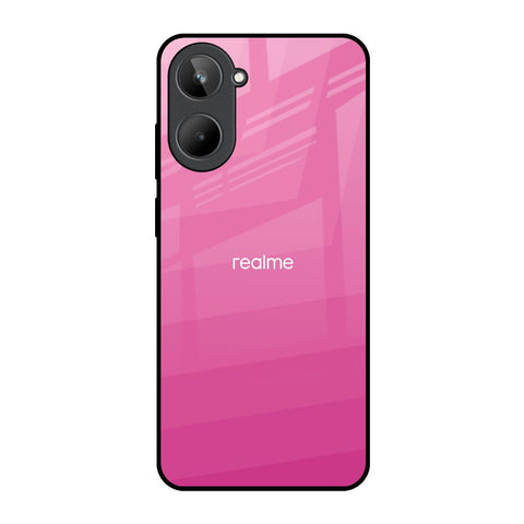 Pink Ribbon Caddy Realme 10 Glass Back Cover Online