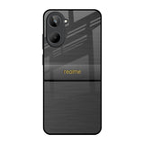 Grey Metallic Glass Realme 10 Glass Back Cover Online