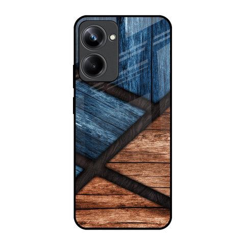 Wooden Tiles Realme 10 Pro 5G Glass Back Cover Online