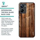 Timber Printed Glass Case for Realme 10 Pro 5G