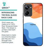 Wavy Color Pattern Glass Case for Realme 10 Pro 5G