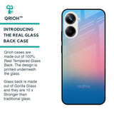 Blue & Pink Ombre Glass case for Realme 10 Pro 5G