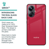 Solo Maroon Glass case for Realme 10 Pro Plus 5G