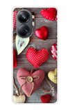 Valentine Hearts Realme 10 Pro Plus 5G Back Cover