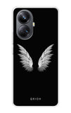 White Angel Wings Realme 10 Pro Plus 5G Back Cover