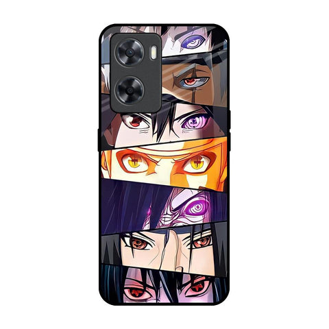Anime Eyes OPPO A77s Glass Back Cover Online