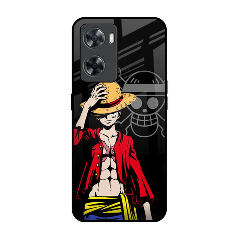 Hat Crew OPPO A77s Glass Back Cover Online