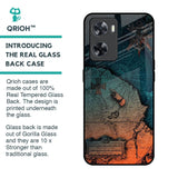 Geographical Map Glass Case for OPPO A77s