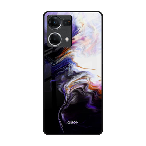 Enigma Smoke Oppo F21s Pro Glass Back Cover Online