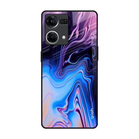 Psychic Texture Oppo F21s Pro Glass Back Cover Online