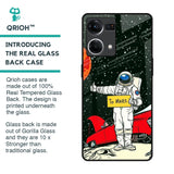 Astronaut on Mars Glass Case for Oppo F21s Pro