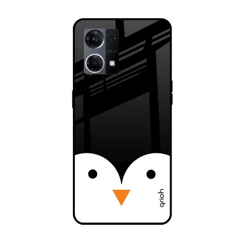 Cute Penguin Oppo F21s Pro Glass Cases & Covers Online