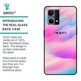 Colorful Waves Glass case for Oppo F21s Pro