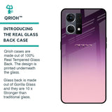 Purple Gradient Glass case for Oppo F21s Pro