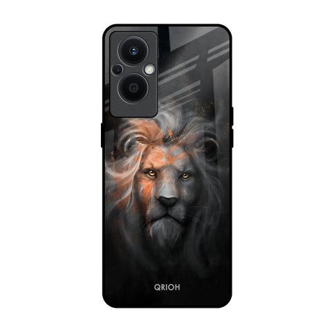 Devil Lion Oppo F21s Pro 5G Glass Back Cover Online