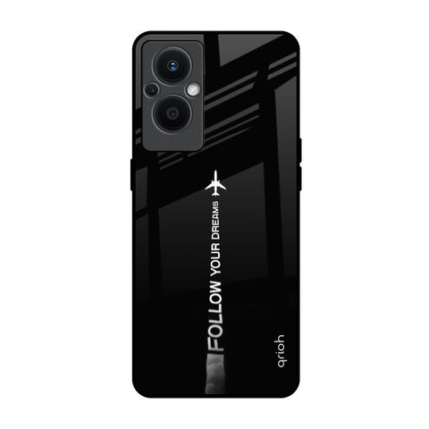 Follow Your Dreams Oppo F21s Pro 5G Glass Back Cover Online